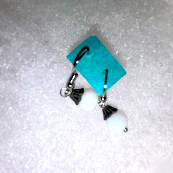 Gorgeous NWT MAGIC mushroom rare orange earring pair ceramic shroom - Picture 2 of 4